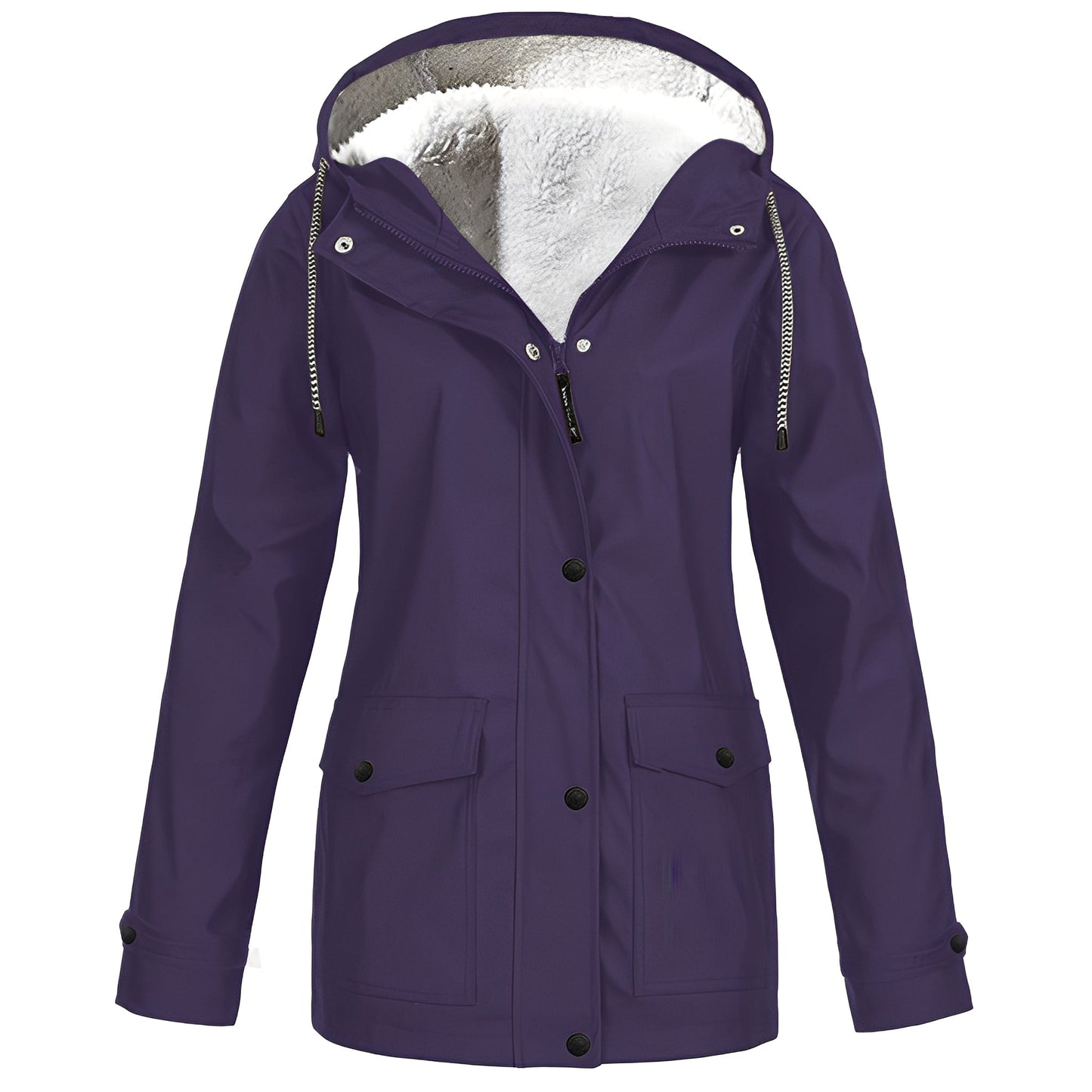 Wasserdichte Damenjacke Fleece Isoliert