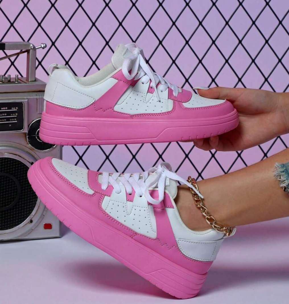 Damenschuhe Sneaker Sportlich Stylish