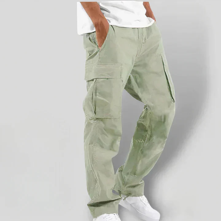 Männer Cargohose Dunkelgrau Modern Stil