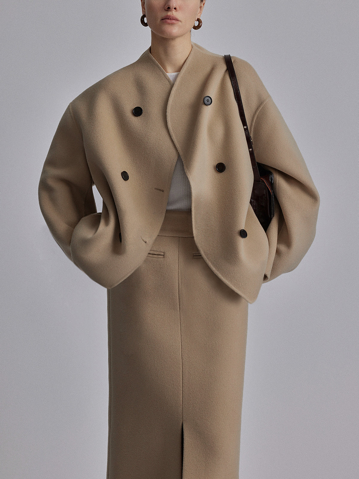 Stylische Herrenjacke Button Down
