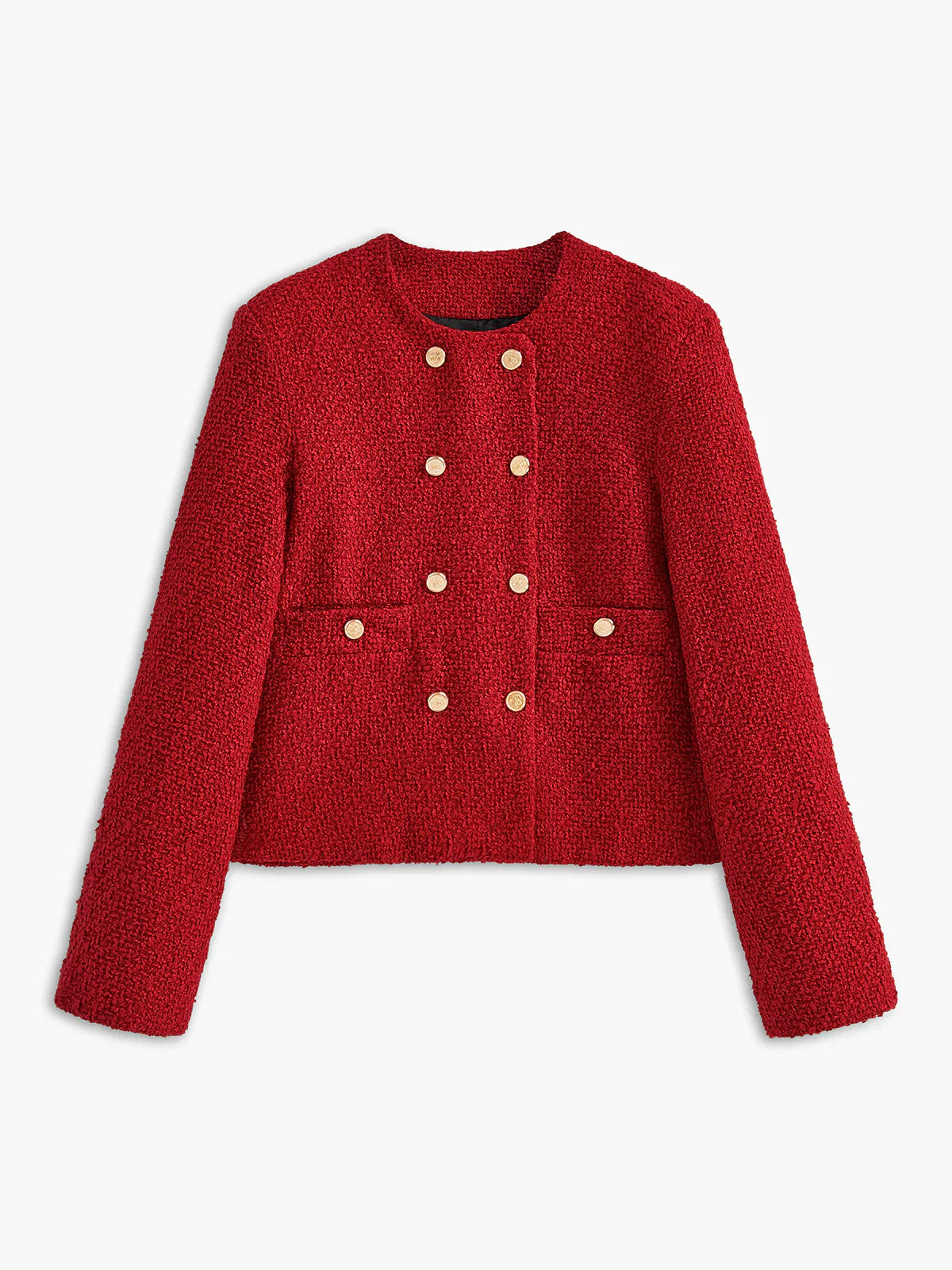 Stilvolle Tweed-Jacke Damen