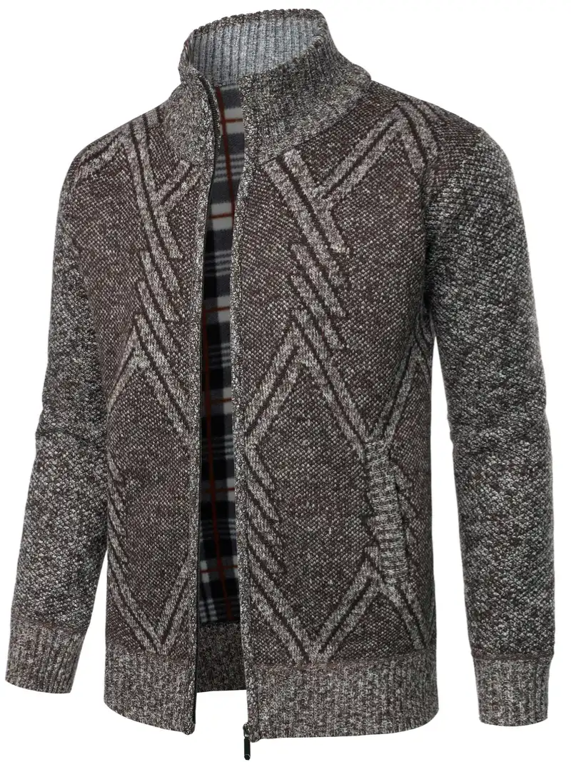 Modische Strickjacke Herren Trendy