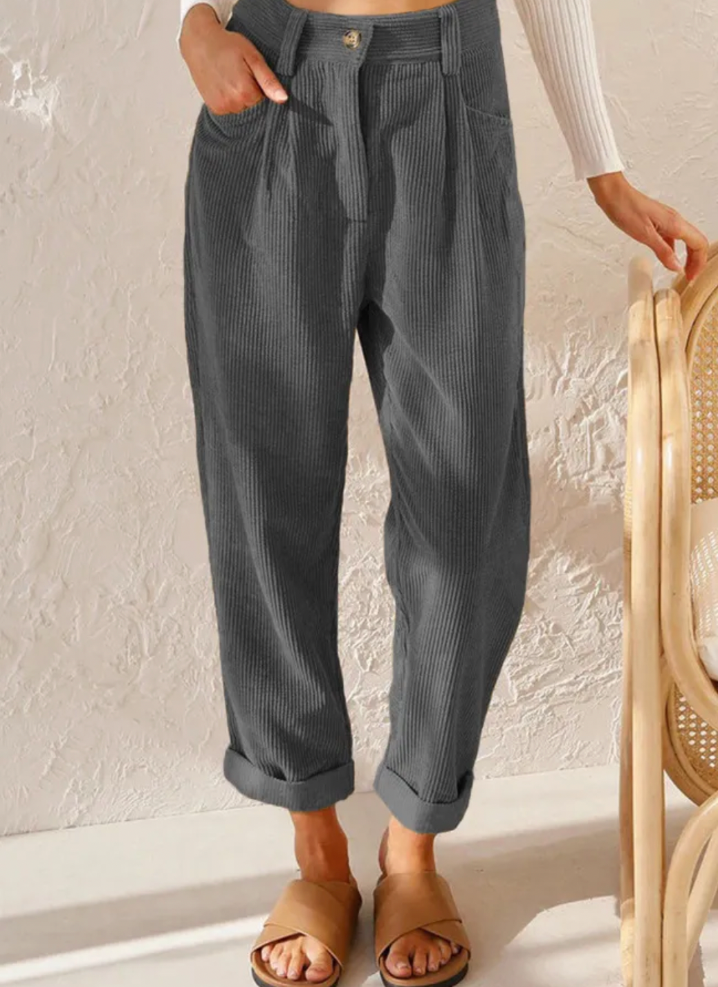 Stylische Frühlingshose Elegant Slimfit