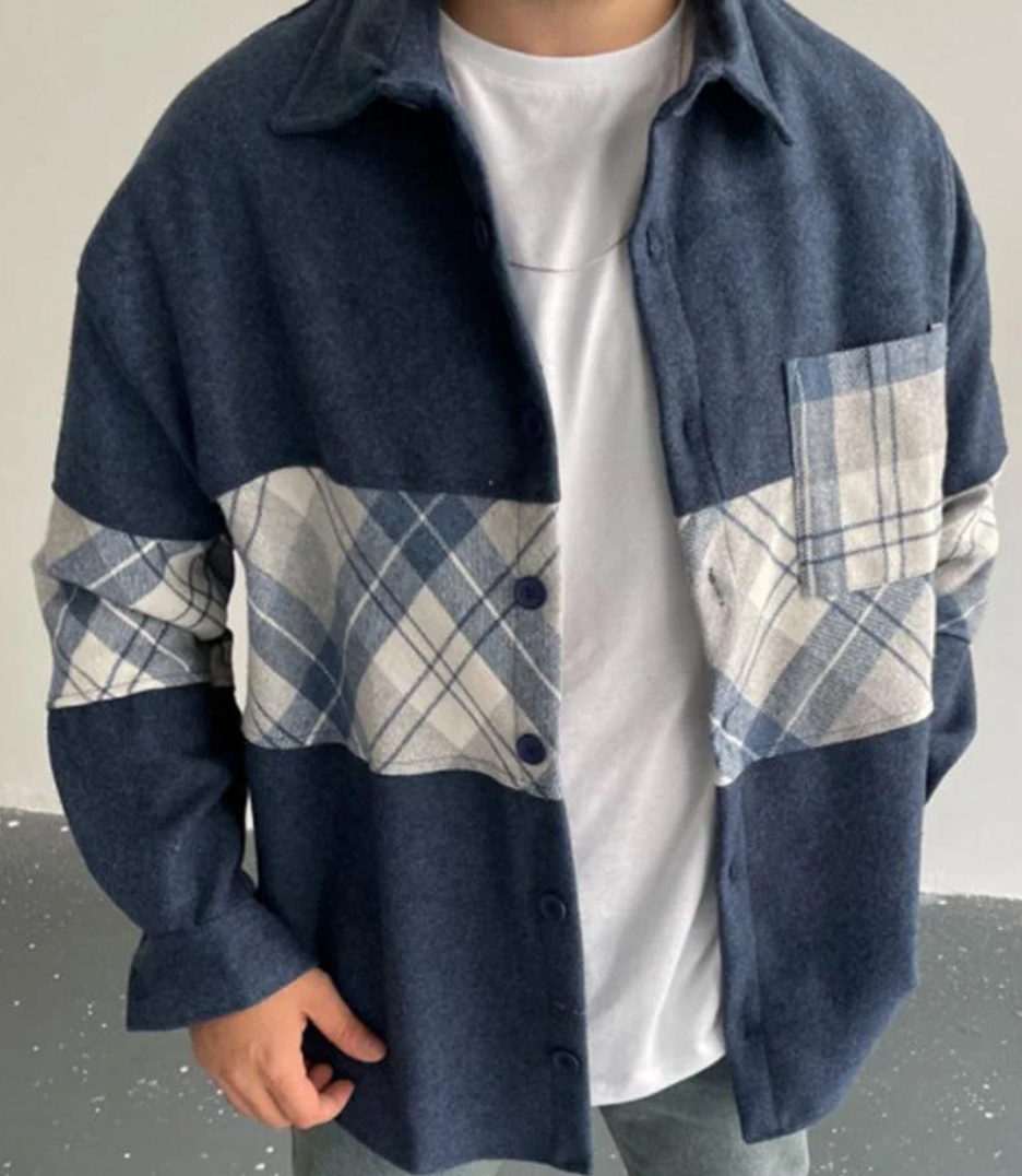 LEANDRO - Superweiches & Warmes Herren-Hemd - IdealeKleiden
