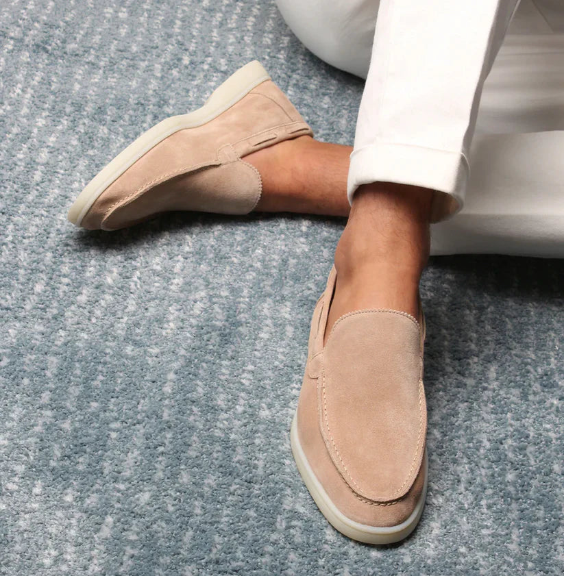 Elegante Leder Loafer für Herren Sportlich und Bequem - IdealeKleiden