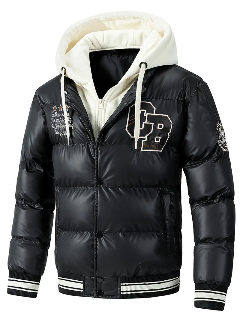 Herrenjacke Kapuze Lässig Sportlich