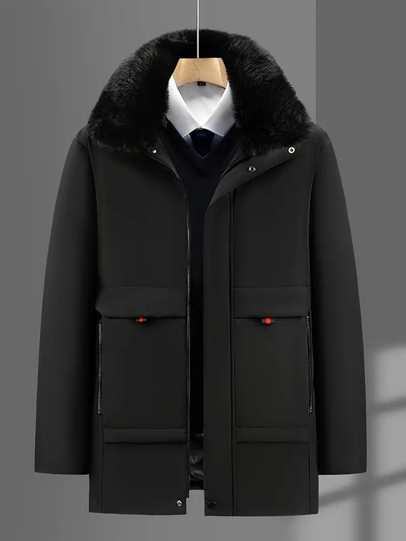 Wasserabweisender Herrenparka Modern Outdoor - IdealeKleiden