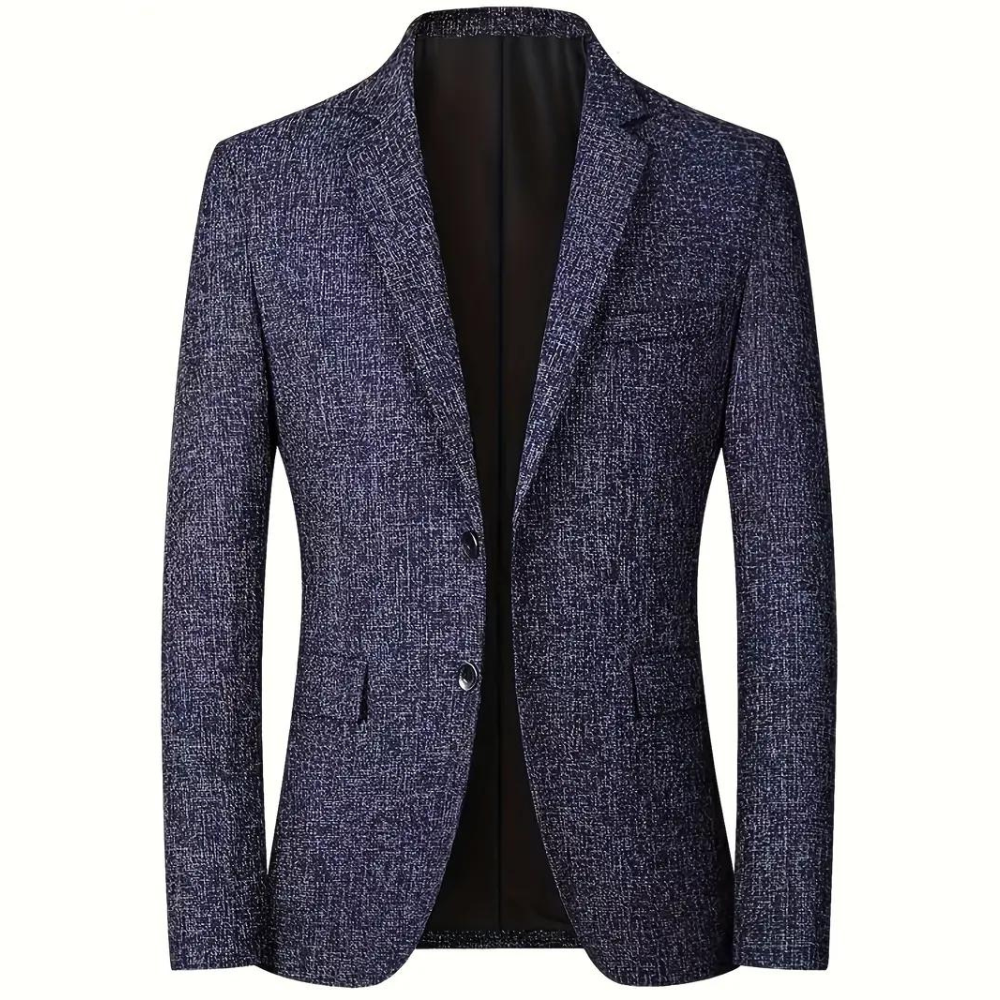 Herren Blazer Einreihig Modern Slim Fit