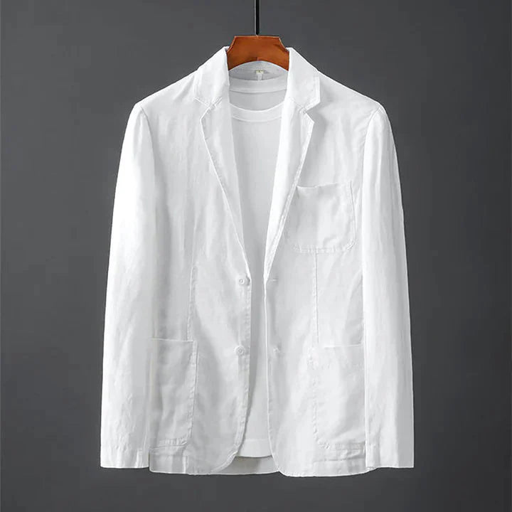 Leichter Leinen Blazer Herren Sommerjacke