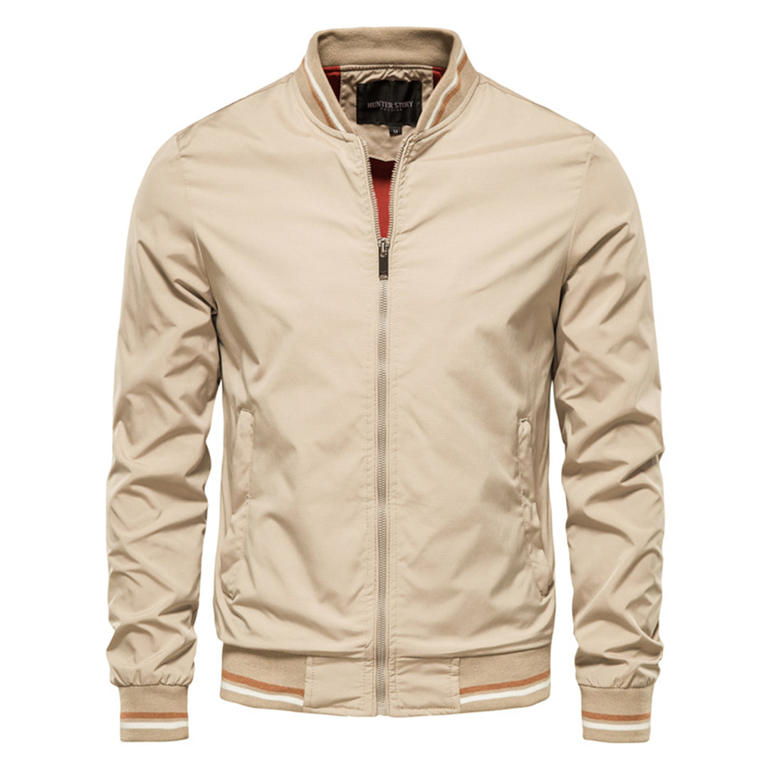 Herren Sommerjacke Winddicht ZIP