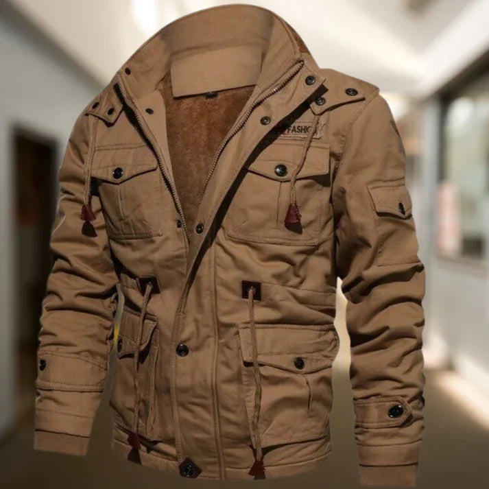 Herren Bomberjacke Weich Innenfutter Alltagsstyle