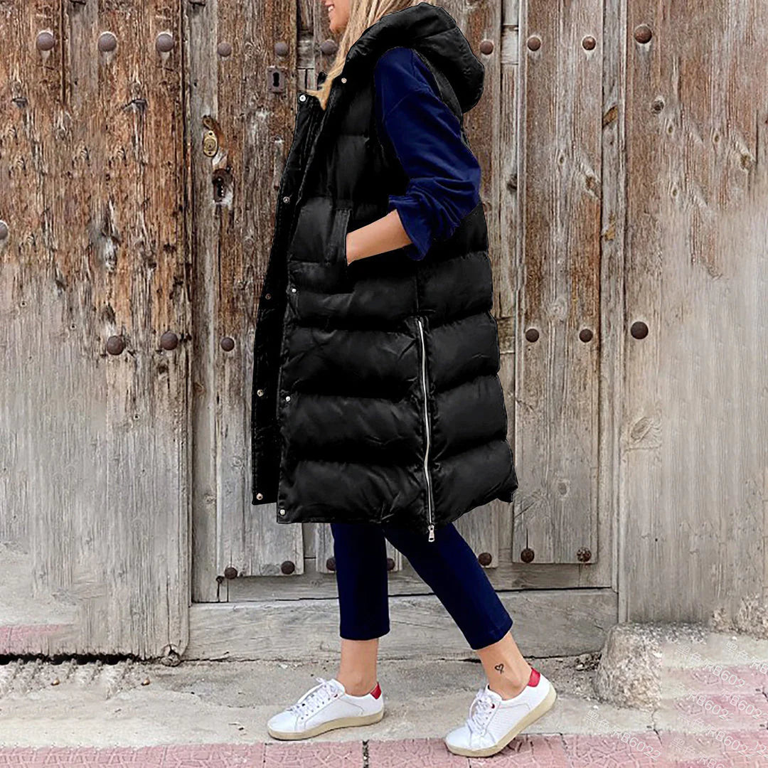 Alia - Damenkurzjacke Ohne Ärmel Wintersaison