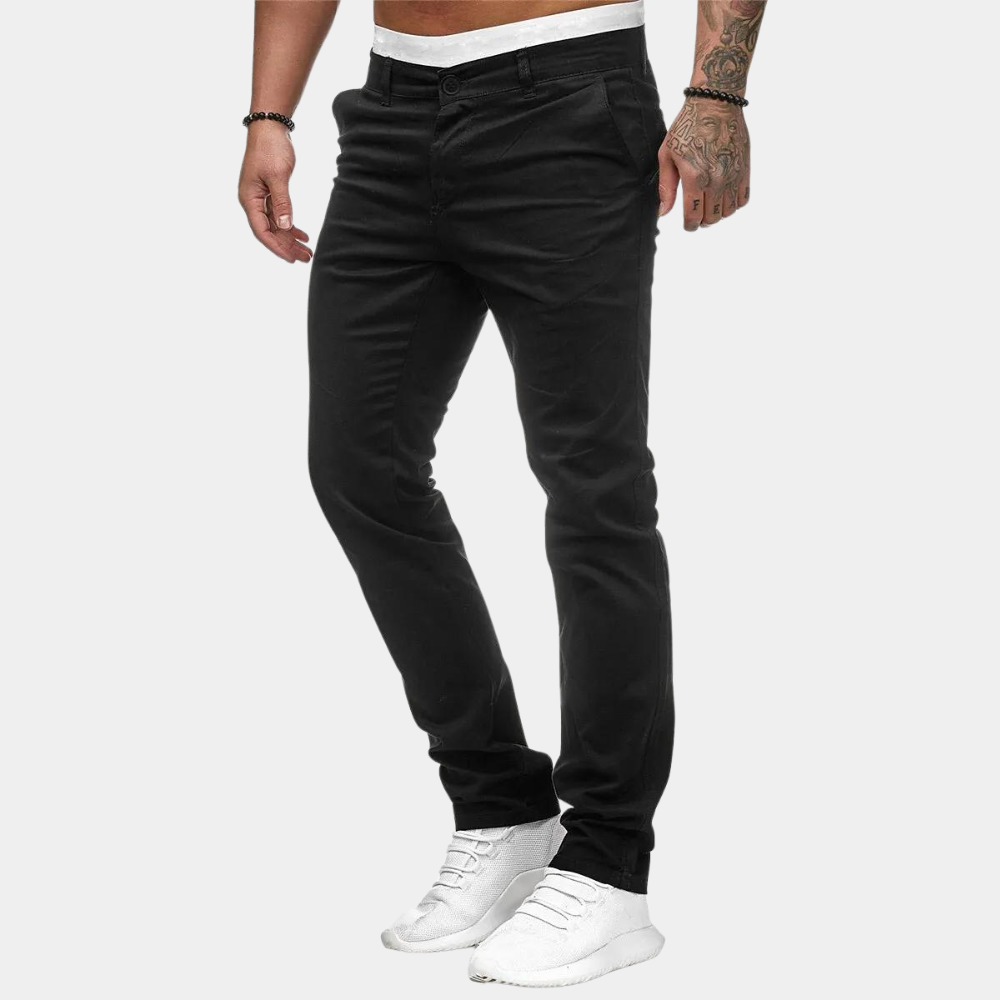 Damenkleid Slim Fit Baumwolle Lang