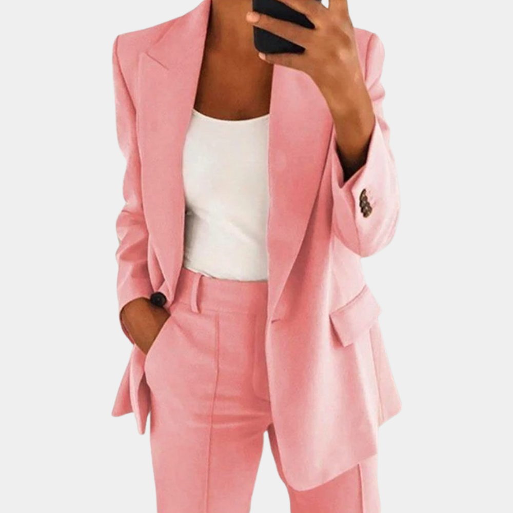 Damen 2-teiliges Outfit Set Eleganz