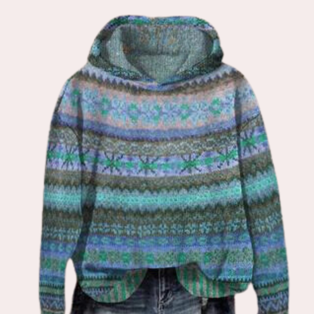 Elegante Damenhoodie Wintermode Modern