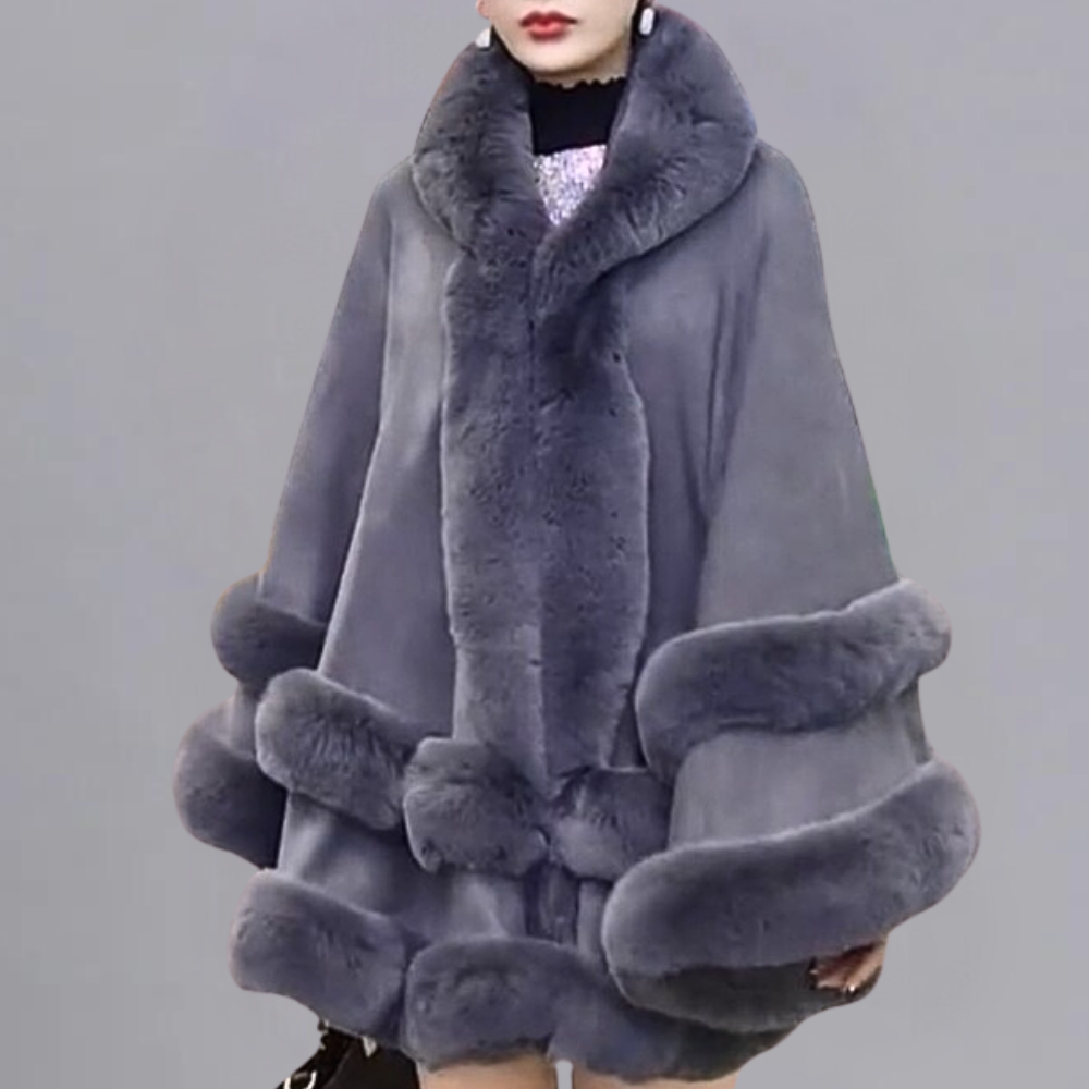 Elegante Damenwintermäntel Kapuze