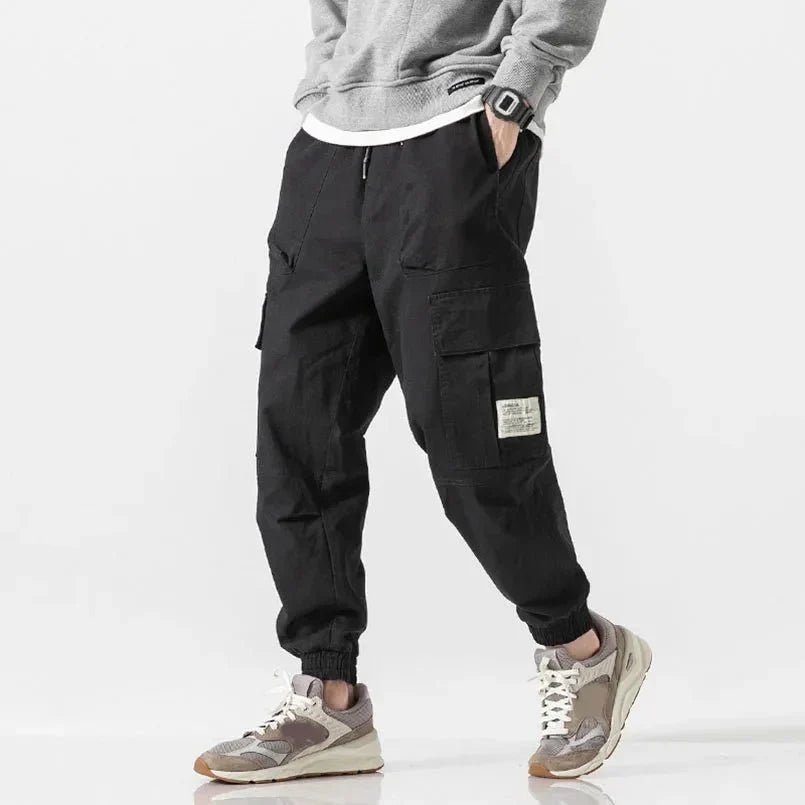 Bequeme Herren Cargo-Hosen Lockere Fit