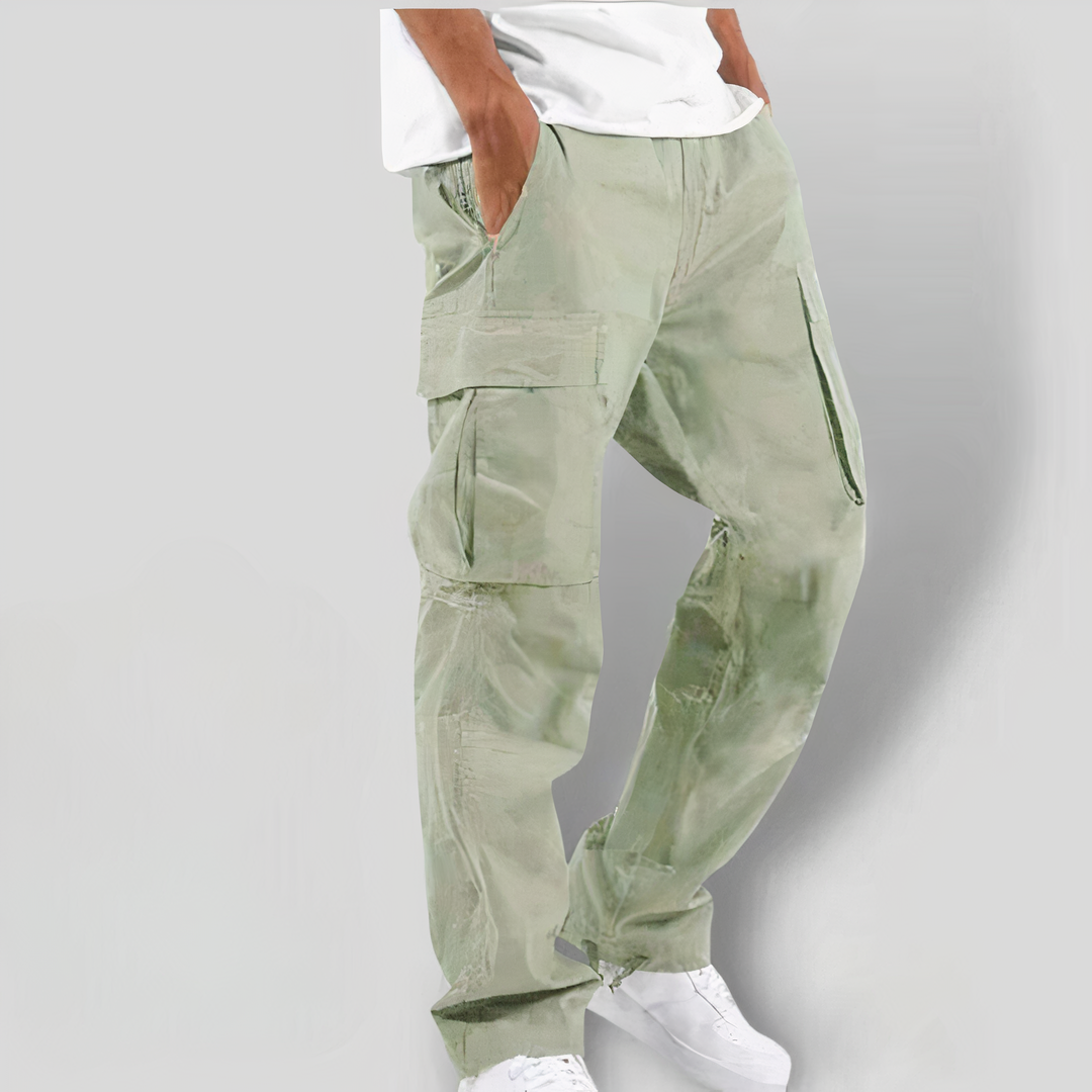 Bequeme Herrenhosen Loose Fit mit Taschen