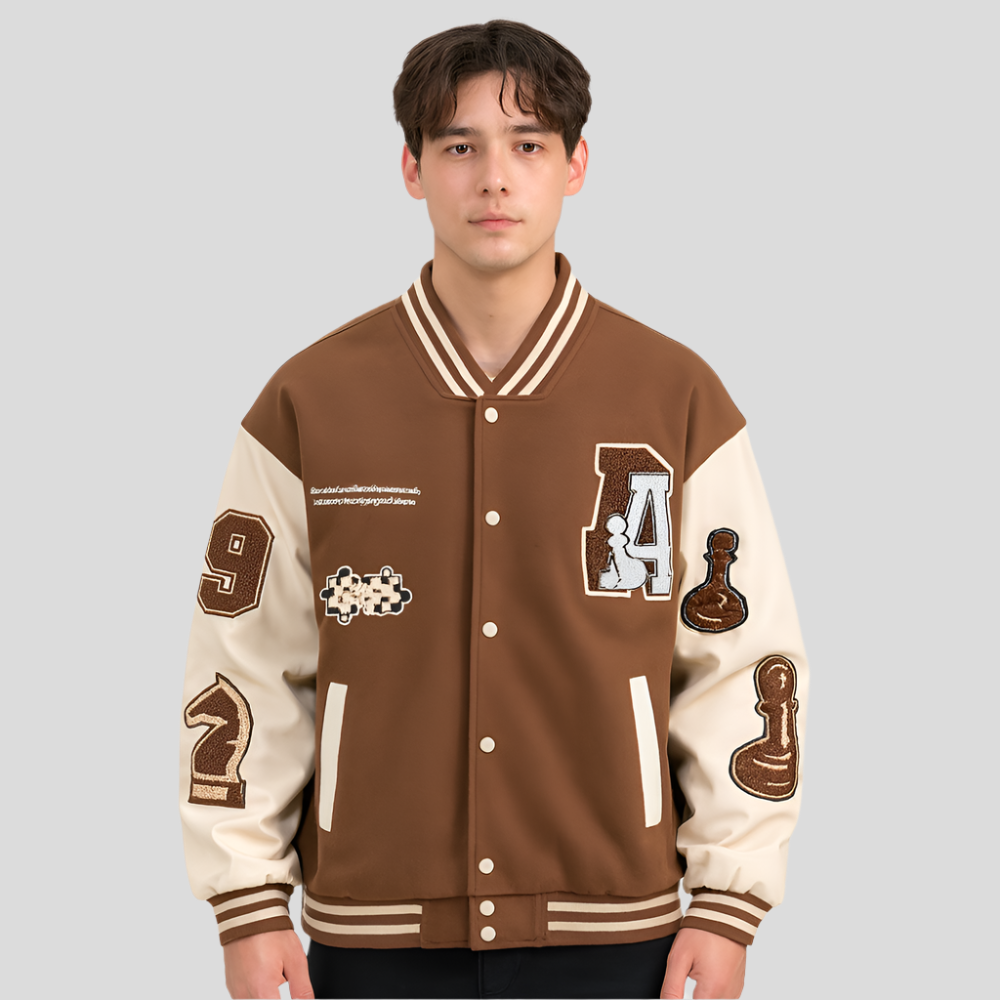 Retro Jacke Gestickt Vintage Style Damen