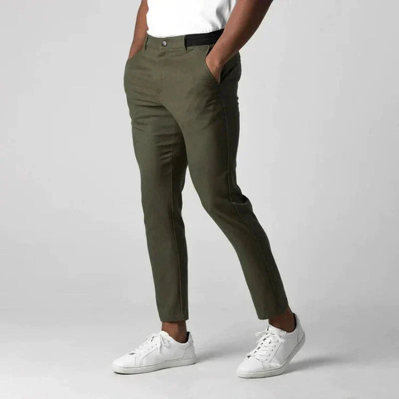Slim Fit Herren Chinos elastisch