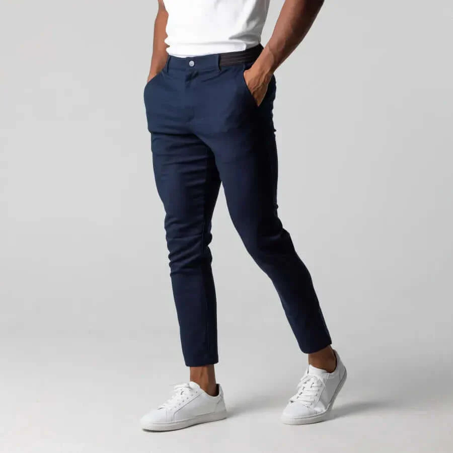 Herren Chino Hosen Stretch Slim Fit