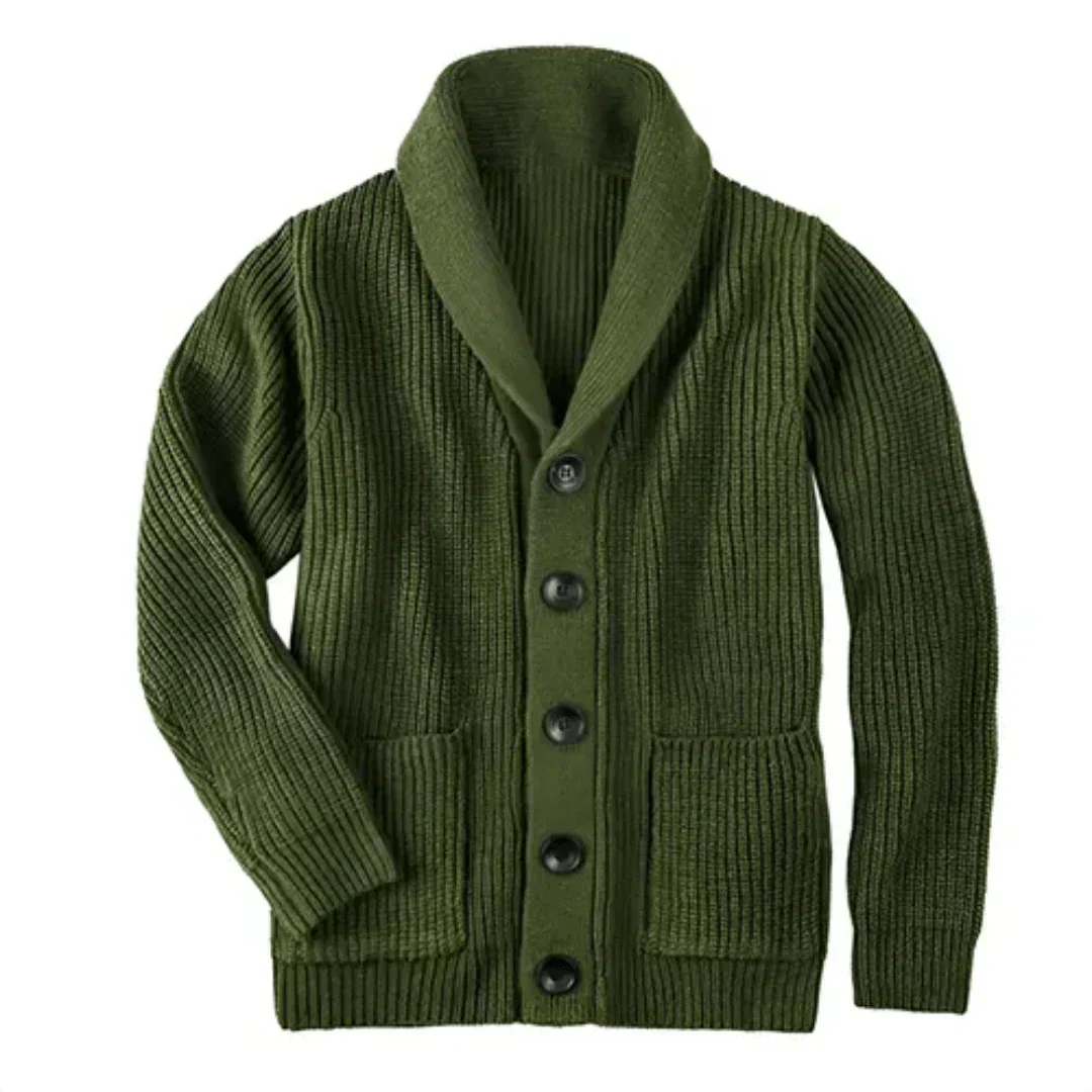 Herren Strickjacke Warm Chunky Design