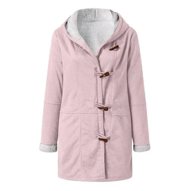 Damen Wintermantel Lässig Warm Modern