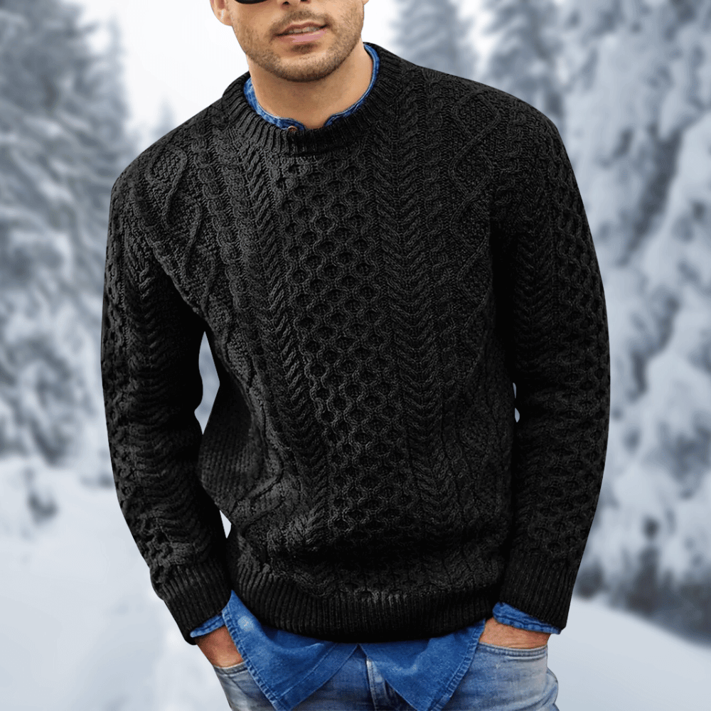 Kuschel-Pullover Warm Bequem Modern