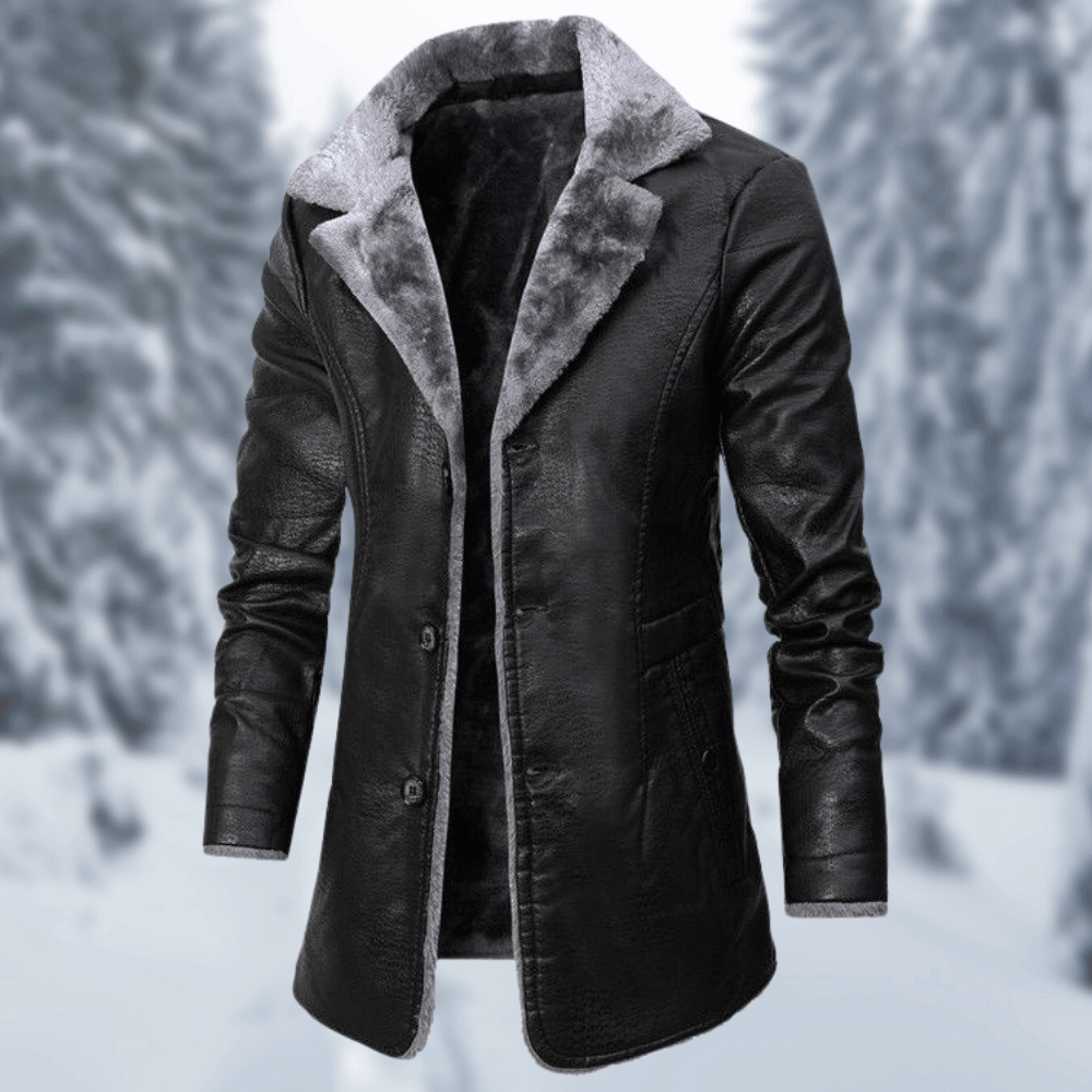 Eleganter Wintermantel Kuschelig Warm