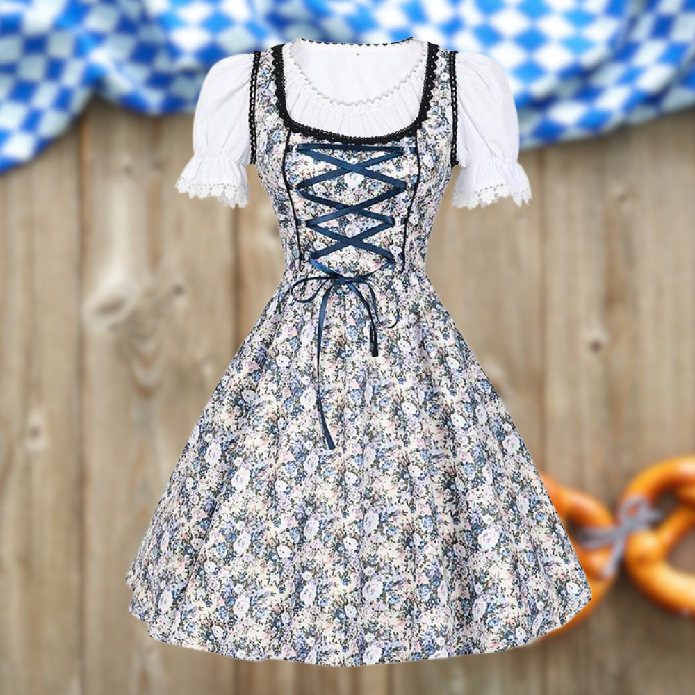 Traditionelles Dirndl Melina - Damen Tracht Set - IdealeKleiden