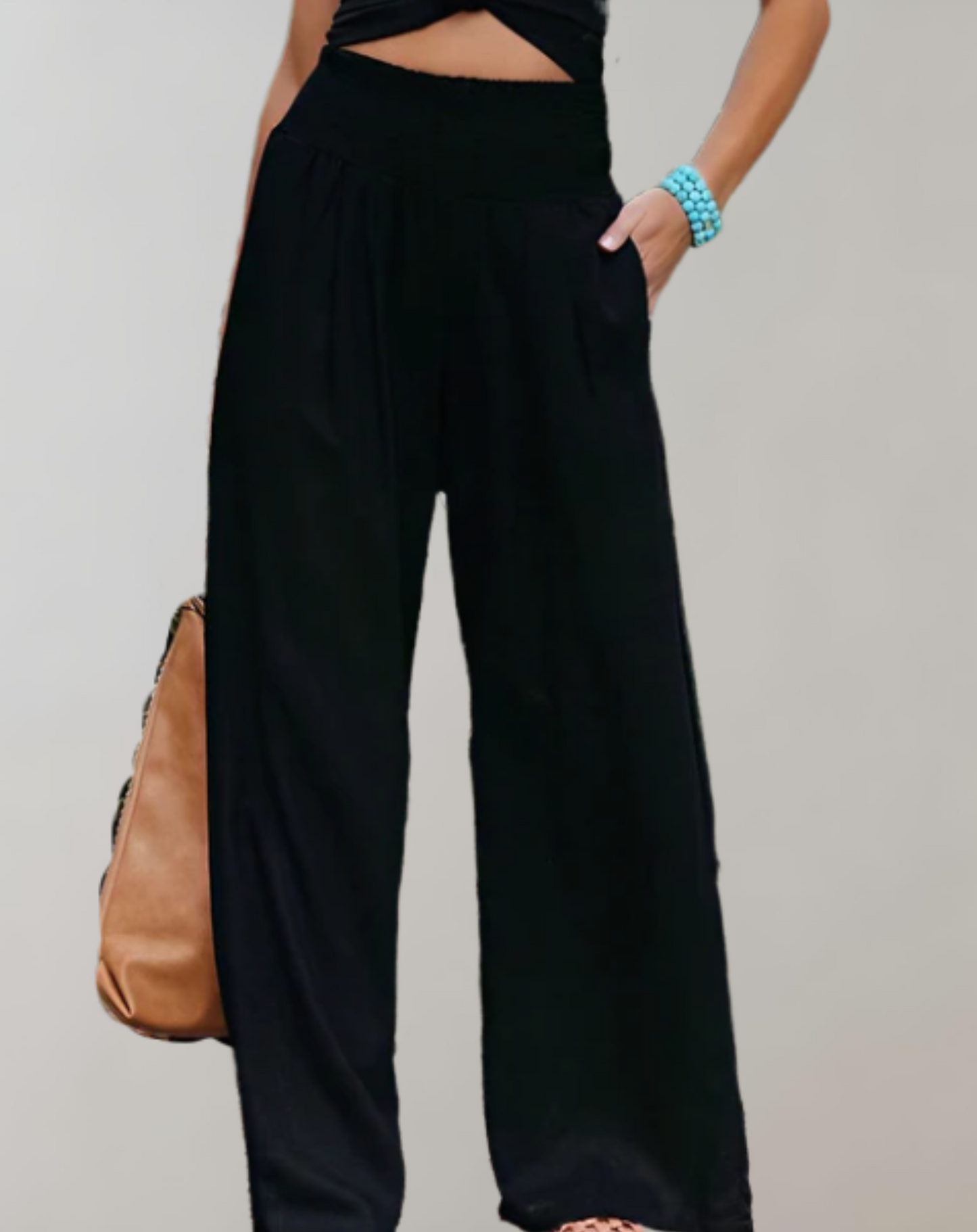 Hohe Taille Damen-Hose Elegant
