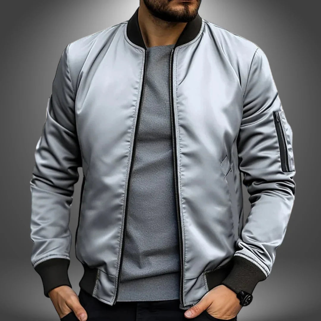 Stylische Herren Bomberjacke Leicht & Bequem