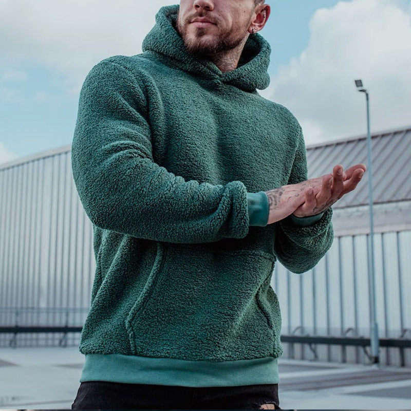 Bequemer Fleece Hoodie für Männer