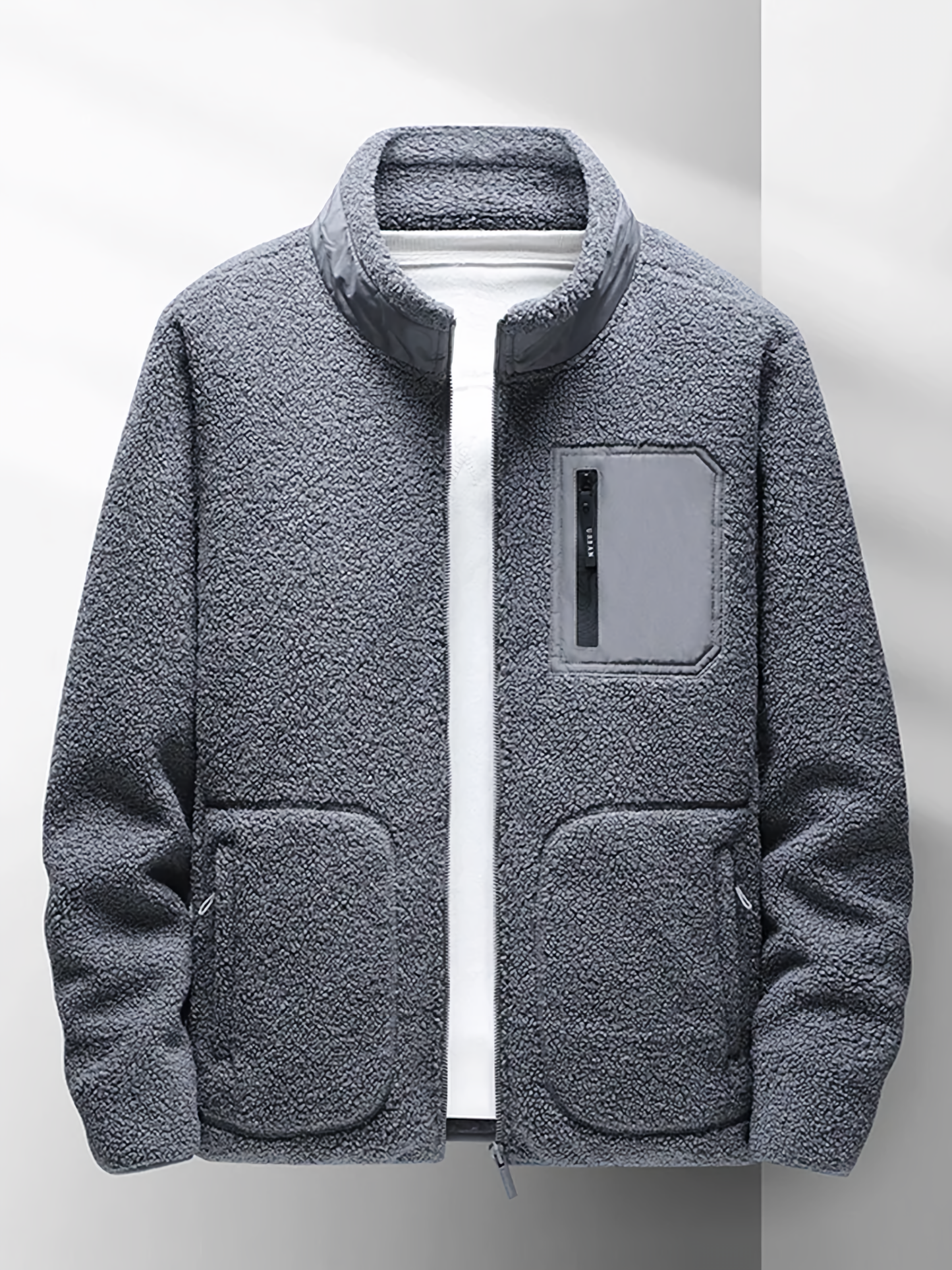 Herren Fleecejacke Warm Zip-Up