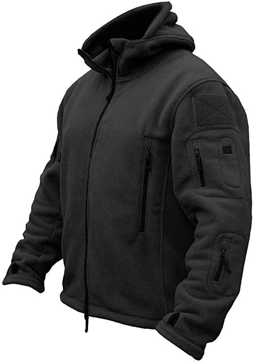 Herren Fleecejacke Winter Warm Reißverschluss