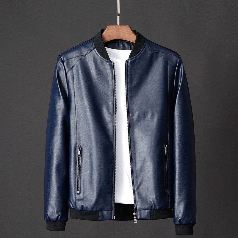 Lederjacke Herren Modern Biker