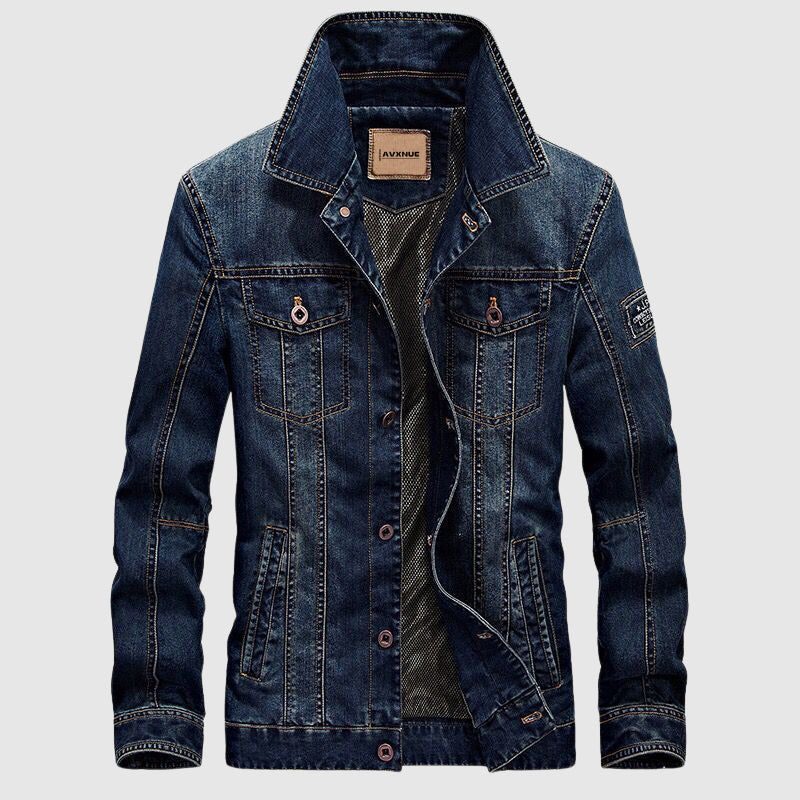 Robuste Denim-Jacke Modern Style
