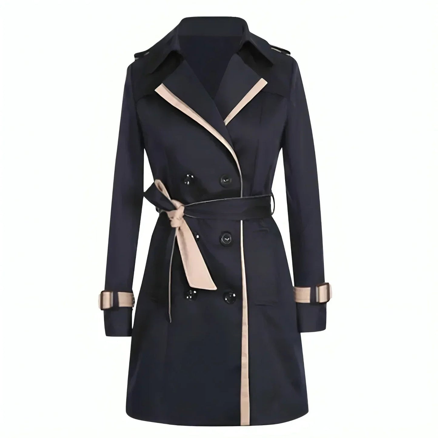 Eleganter Trenchcoat Damen Herbstmode