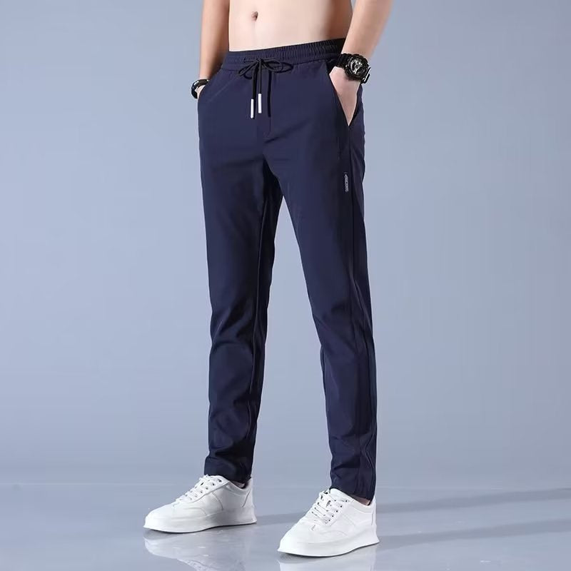Herren Golfhose Lang Bein Sportlich