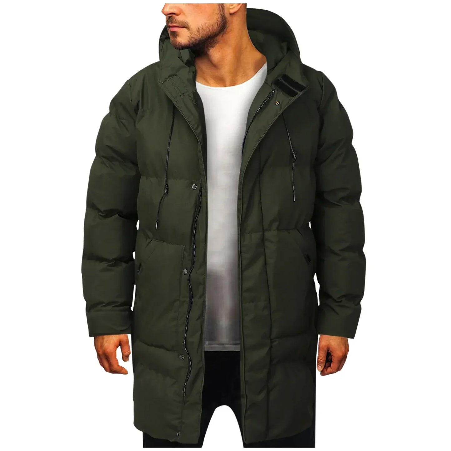 Wasserdichte Winterjacke Lang Damen Herren