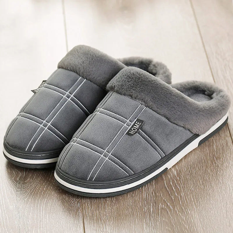 Warme Herren Hausschuhe Winter Bequem