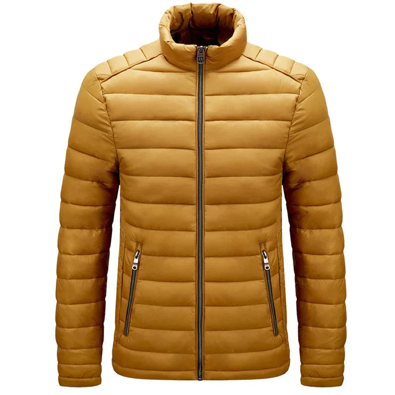 Leichtjacke Herren Ultraleicht Wattierte Übergangsjacke