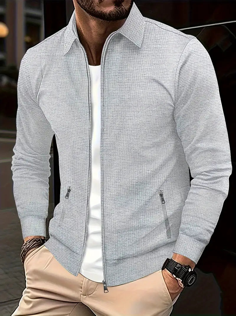 Herren Sweatjacke mit Reißverschluss und Taschen