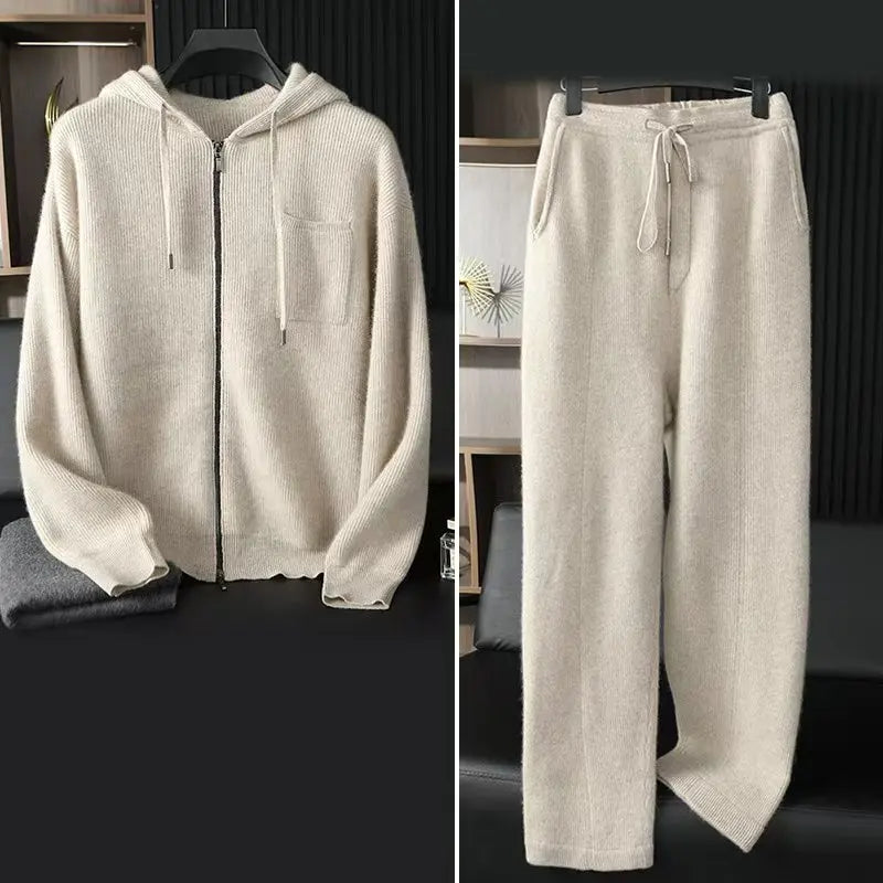 Stylische Hoodie und Hosen Set