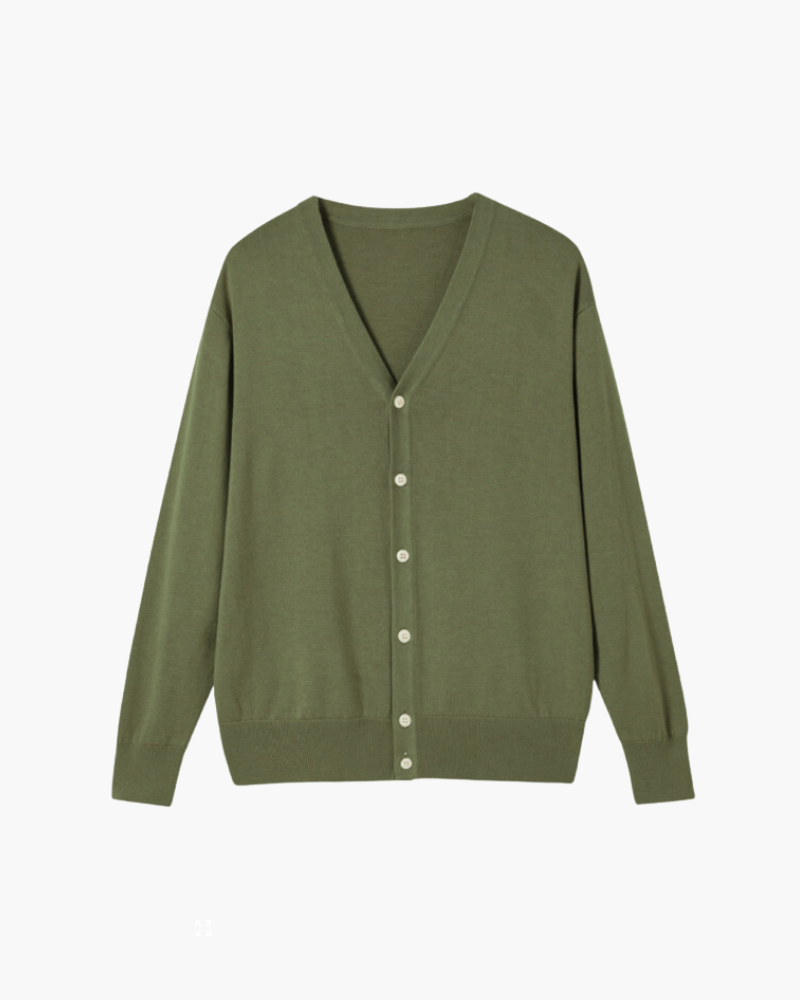 Warmes Strickjacket aus Wolle