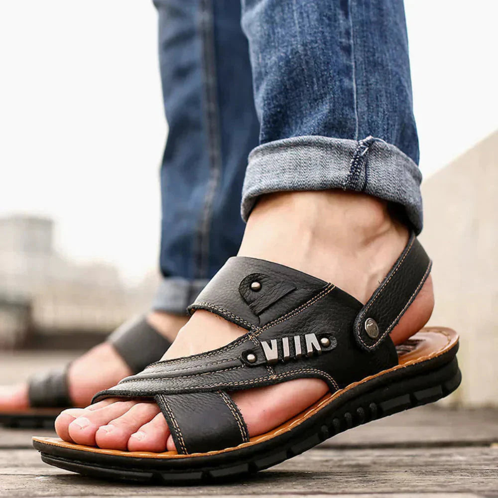 Herren Sandalen Bequem Orthopädisch