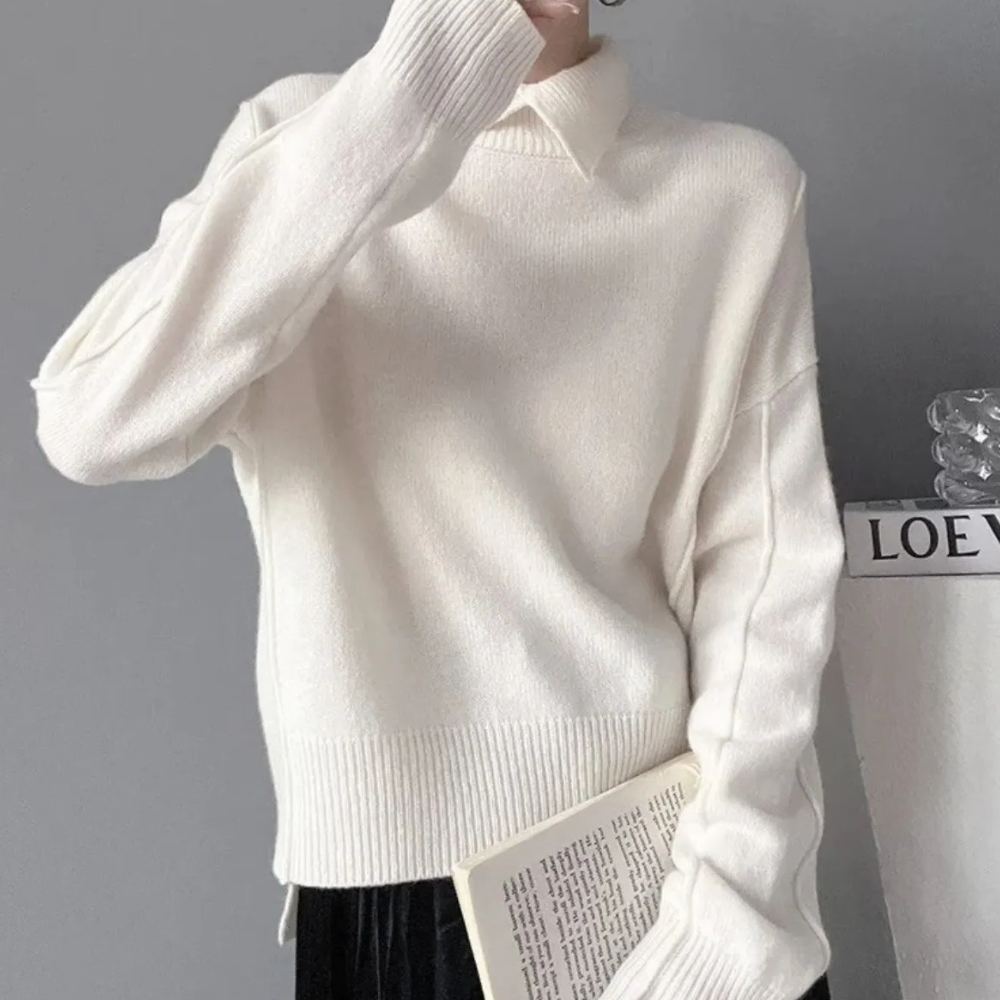 Damen Strickpullover Zeitlos – Elegante Farben