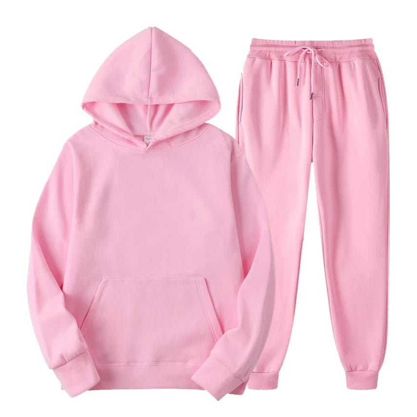 Herren Sweathose Set Sportlich Zweiteilig