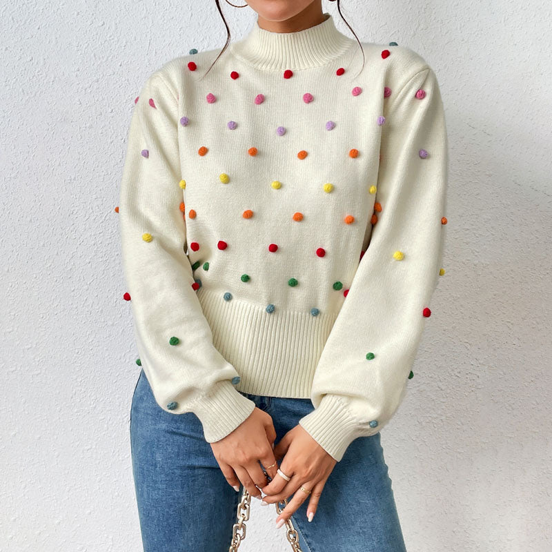 Bequemer Strickpullover Damen Oversized