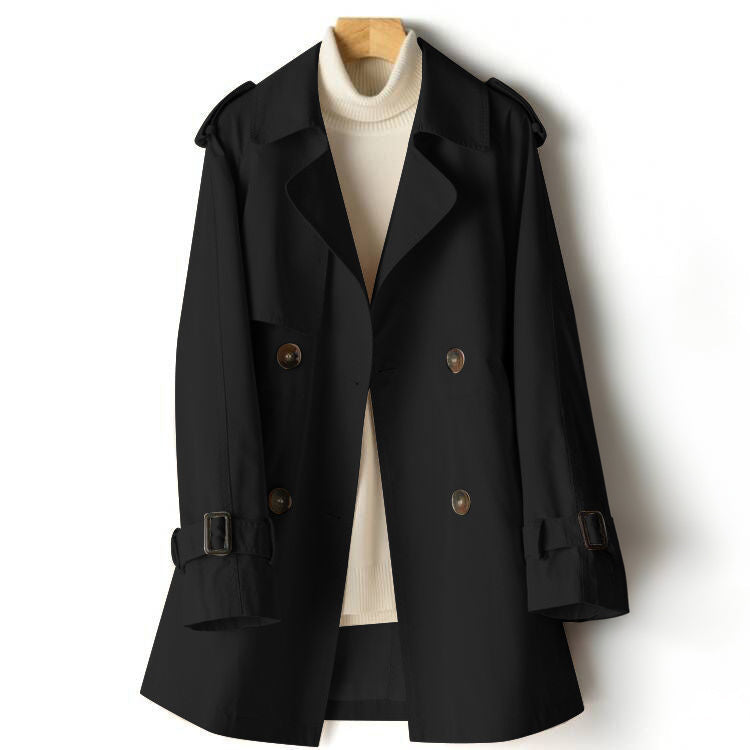 Stilvoller Damen-Trenchcoat Revers